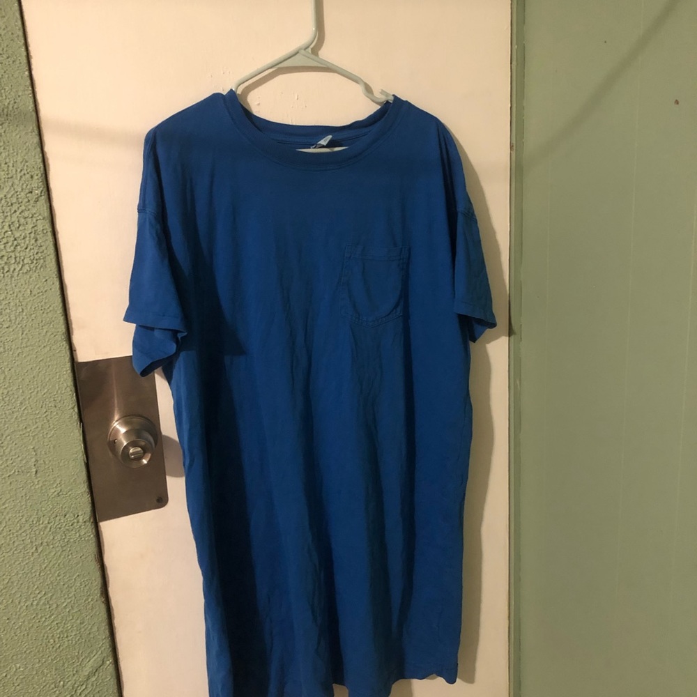 Xl blue old navy tee shirt dress